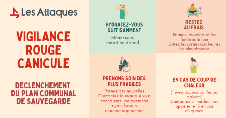 Les Attaques - Alerte canicule