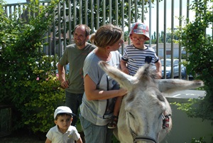 La crèche fête l'été