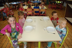 Rentrée à la cantine