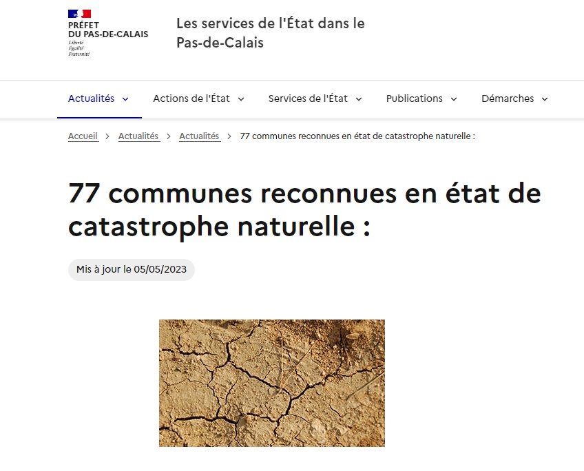 Les Attaques - État de catastrophe naturelle