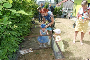 La crèche fête l'été