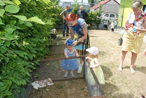 La crèche fête l'été